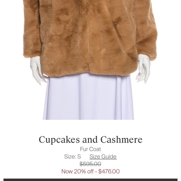 Cupcakes and Cashmere faux fur coat 🧥 - Picture 6 of 10